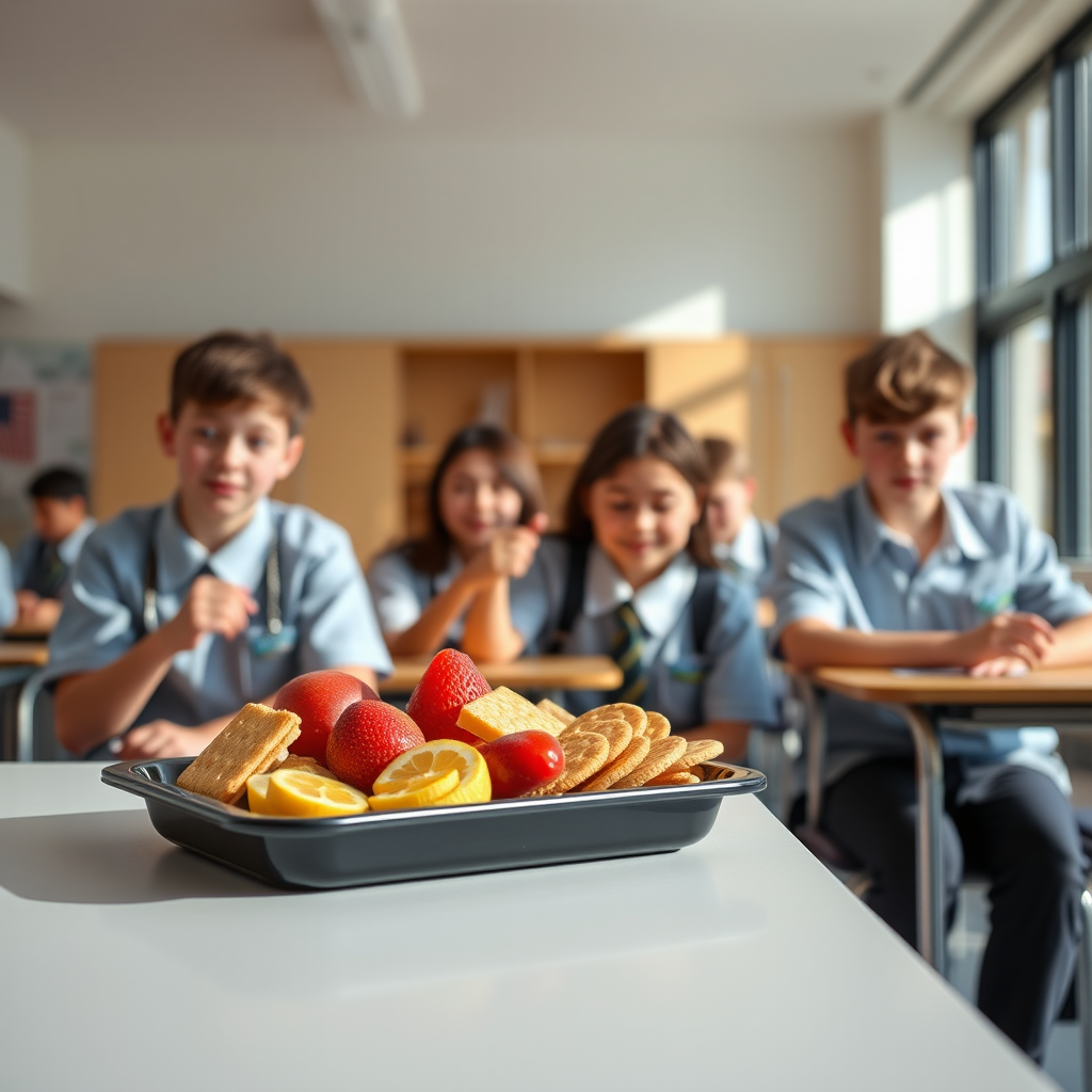 Nourishing snack programme equips pupils for learning